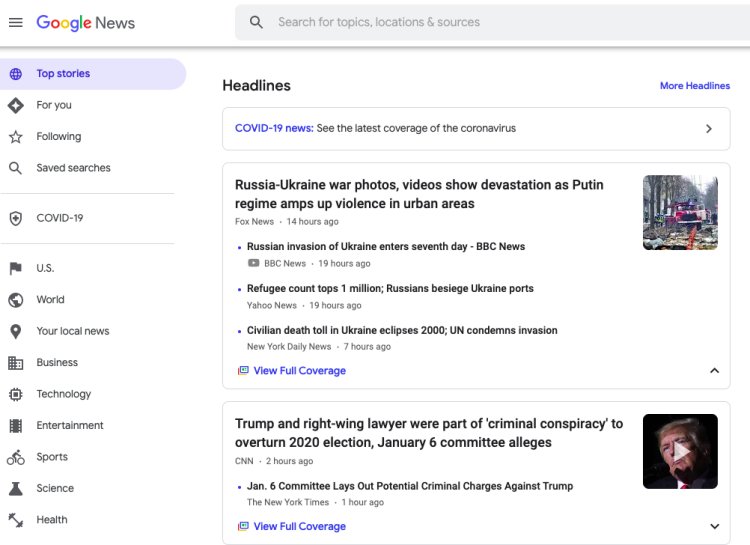 How to get into Google News